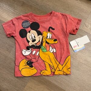 Disney Mickey Mouse and Pluto T Shirt